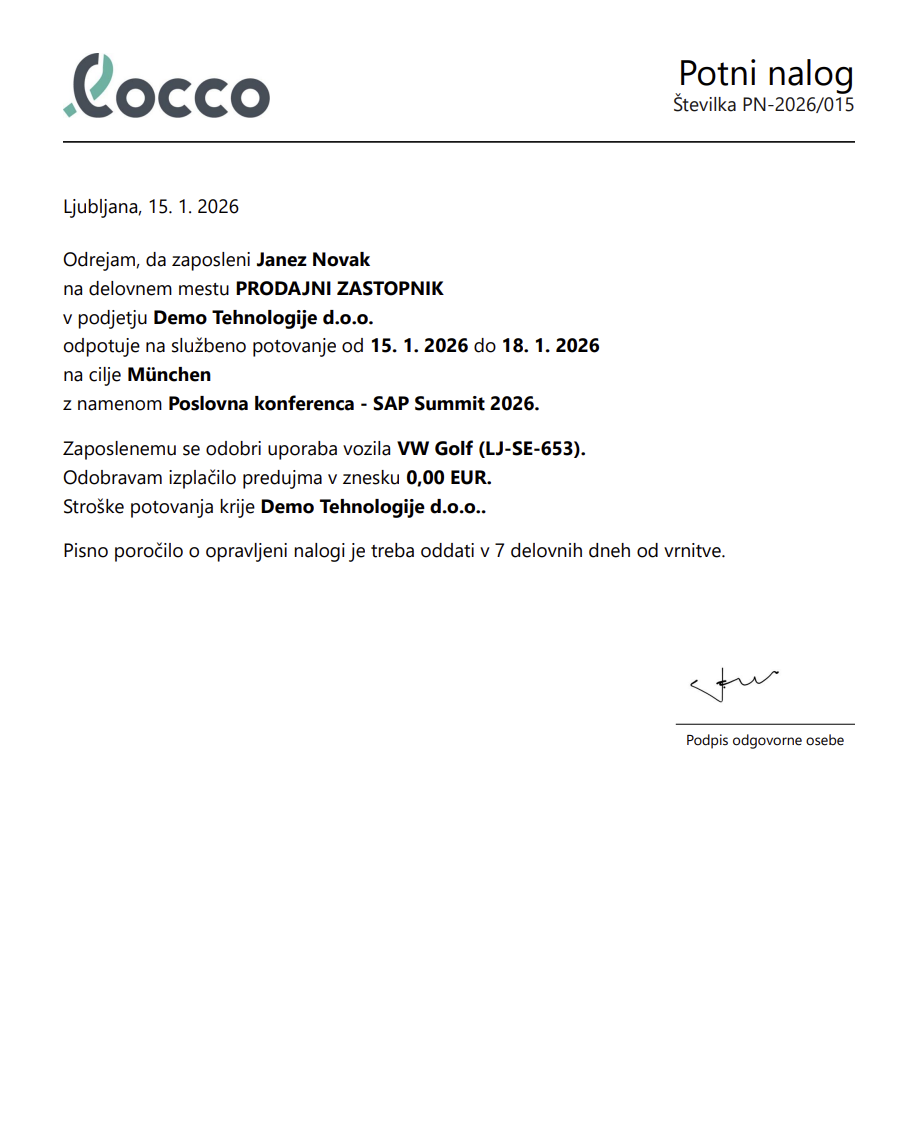 PDF export